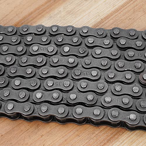 35 Chain Masters 140 Links #35 With Connecting Master Link For Baja Doodle Bug Blitz Dirt Bug Racer Motor Sports Db30 Harbor Freight Predator 212Cc Go Kart Cart Motovox Mini Bike #TOP3