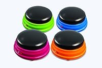 Vista 2 de Hunger for Words Set de Inicio de Botones Parlantes - Botones Grabables para Enseñar a Tu Perro a Comunicarse, Juegos de Entrenamiento para Perros