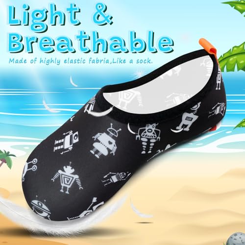 Image of VIFUUR Kids Water Shoes Girls Boys Quick Dry Aqua Socks for Beach Swim Outdoor Sports