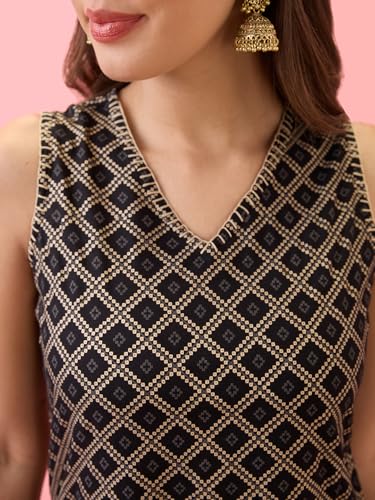 Image of Globus Women Kurta Set (3641109001 White S)