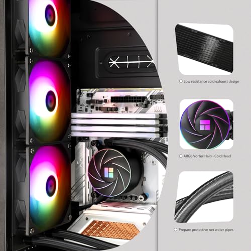 Refrigeración líquida 360mm Thermalright AQUA ELITE para CPU Intel y AMD 2