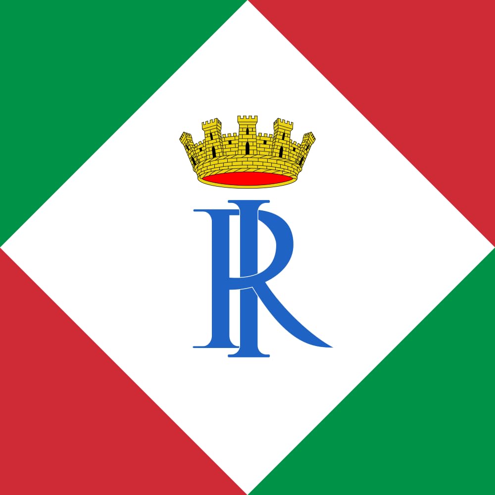 Drapeau président d'Italie XL pour décoration salon et soirées à thème