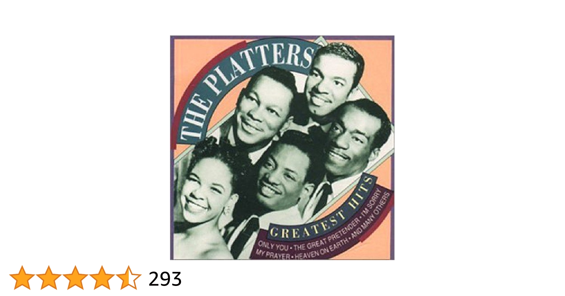 洋楽 The Platters - Four Platters And One PLATTERS - The Platters - Greatest Hits - Amazon.com Music