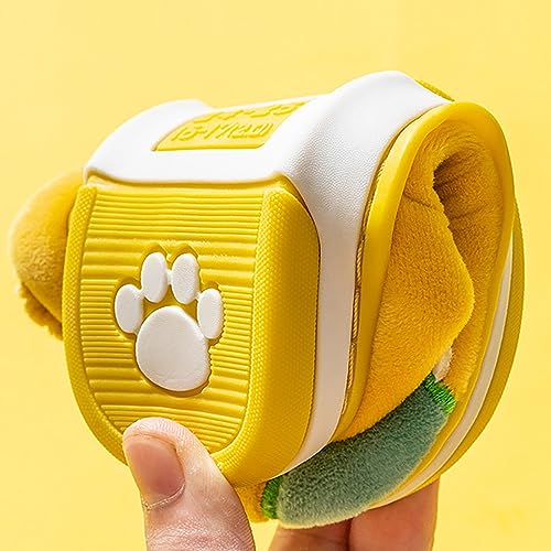 Toddler Boys Girls House Dinosaur Plush Slippers Cute Dinosaur Soft Bottom Comfortable Winter Fall Warm Home Slipper3