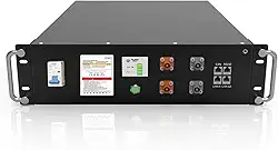 Bateria LiFePO4 de 48V 100AH - Alta capacidade 5120Wh com comunicação CAN e RS485, bateria inteligente BMS 48V 100A para sistema solar, RV, off-grid, UPS e Camping, 6000 ciclos, bateria de lítio para