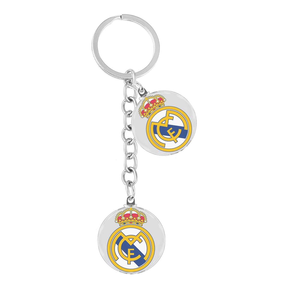 Stainless Steel Car Keychain - Universal Keychain for Car, Bike, Home, Office | Durable Birthday Gift for Friends, Men, Women | Metal Keyring
