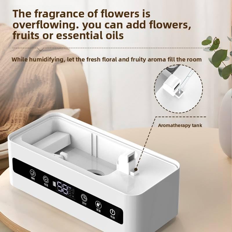 Image of Smart Ultrasonic 5L Humidifiers for Bedroom, 28 dB Quiet Supersized Cool Mist Air Humidifiers for Large Room, Baby Nursery, Plant, Indoor, Night Light, Easy to Clean, Precise Humidity Control