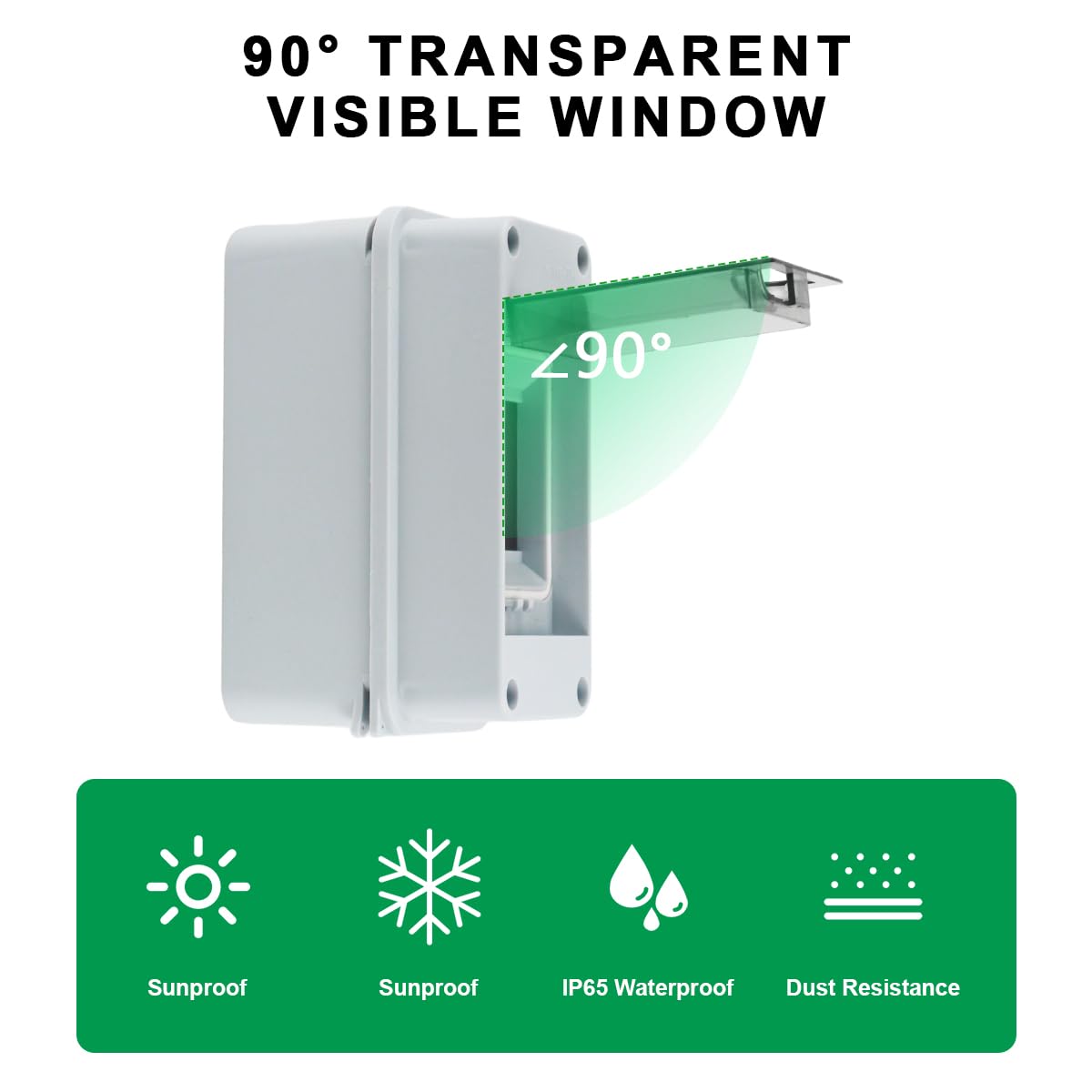 Coffret Electrique Etanche Extérieur En Acier Inoxydable, Cache Compteur Electrique Mural, Convient Aux Applications Intérieures Et Extérieures (300x250x150 Mm