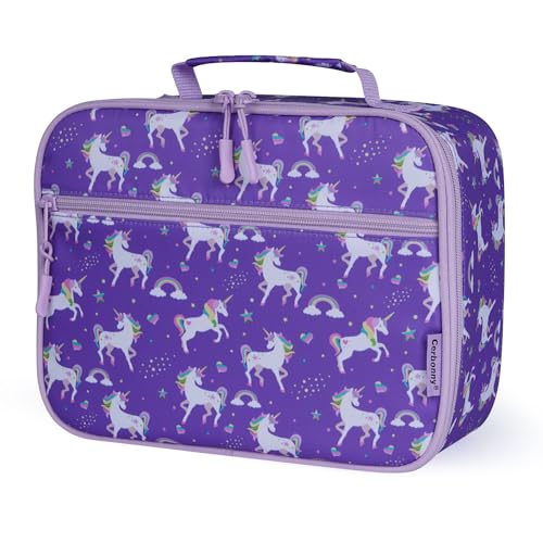 Cerbonny Kids Lunch Bag - Insulated Lunch Box for Girls & Boys, Keeps Food Cold & Warm for Long Time