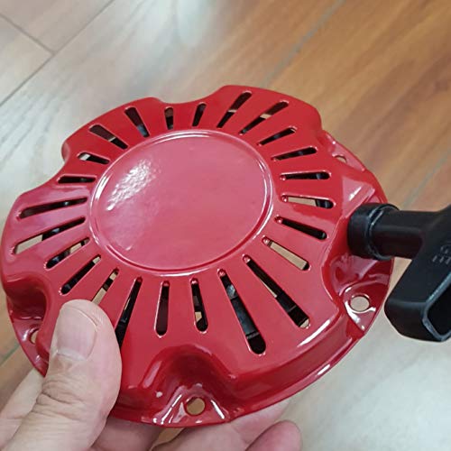 KATSU Seilzugstarter Starterkit passend für Stampfer mit Honda Motor GX100 Benzinmotoren Stromerzeuger (Rot) SP14013211