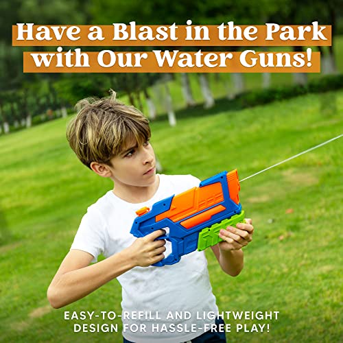 Joyin 3 Pack Water Gun For Kids, Water Squirt Gun High Capacity Super Water Soaker Blaster, Swimming Pool Beach Water Fighting Toy #TOP3