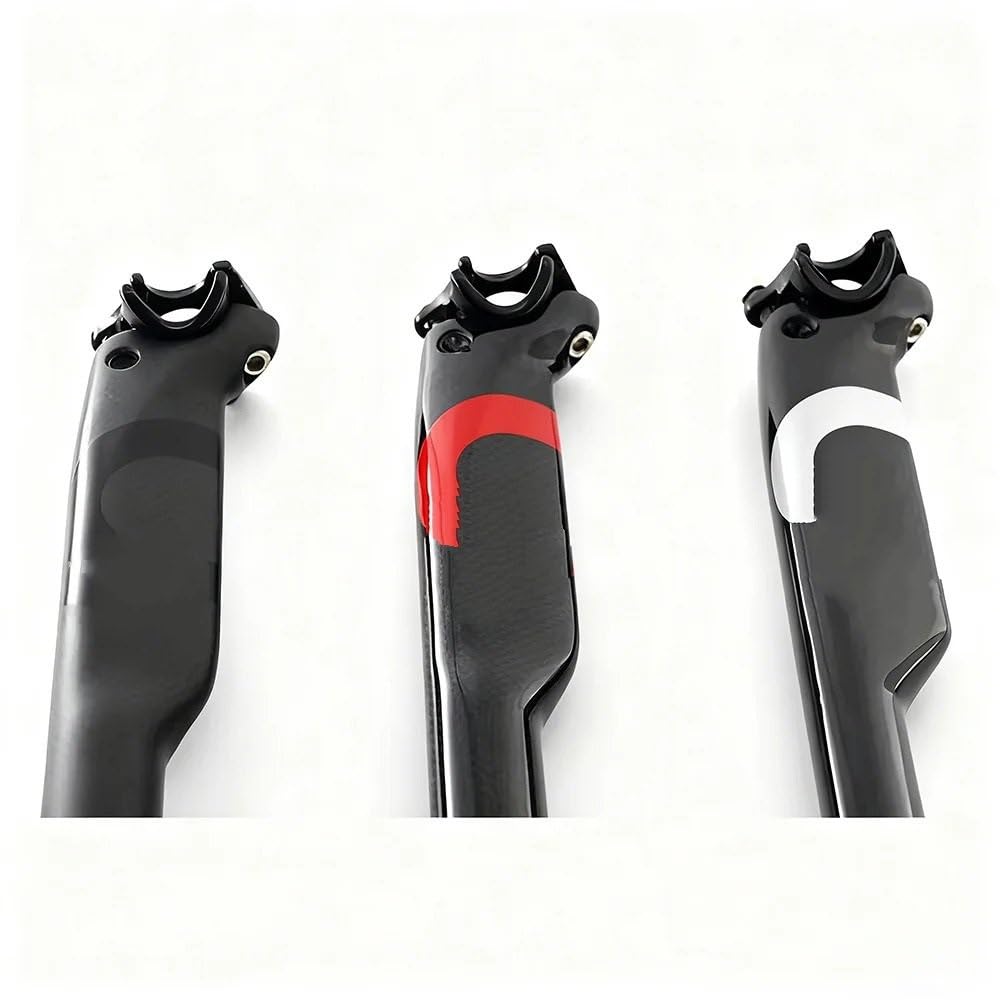 Tige de Selle vélo Vélo de Montagne de Tige de Selle de Couverture en Alliage de Fibre de Carbone Tube de Selle Hydraulique