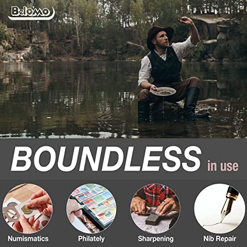 Belomo Jewelers Loupe 10X Triplet Magnifier With Leather Case. 21Mm (.85") Folding Magnifier #TOP2