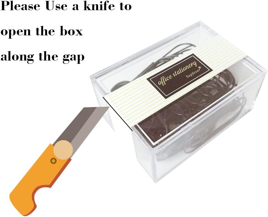 Jumbo Paper Clips, 50pcs 2inch Big PaperClips Durable and Rustproof Coated Large Paper Clips Office Supply Accessories (Black) image 5 of 5 B09Y5T2JZ4