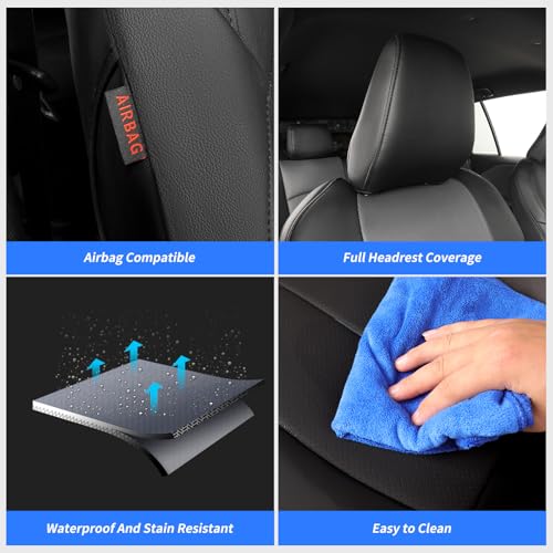 Image of coverdream Seat Covers Custom for Toyota 2026 RAV4 Hybrid(LE /XLE Premium)