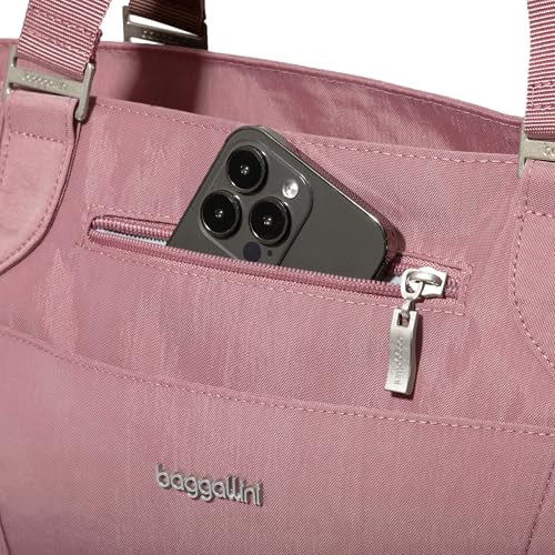 Image of Baggallini Avenue Tote - 12x18 Laptop Tote Bag for Women - Lightweight Work Travel Carry On Bag