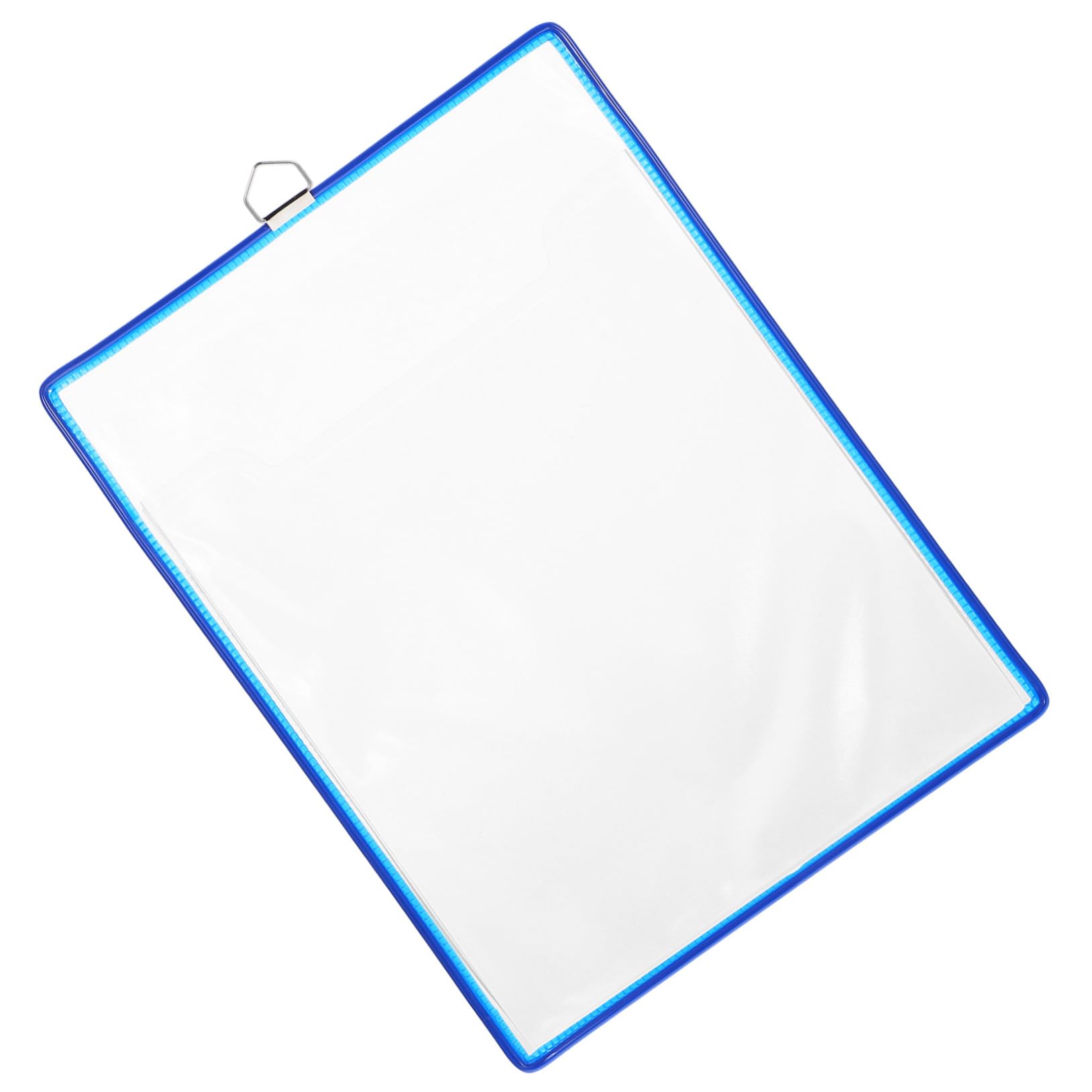 SEWACC Wall Mounted File Organizer Clear File Bag for Home Office Stain Resistant Multi Function Maximize Vertical Space Thick Plastic Design