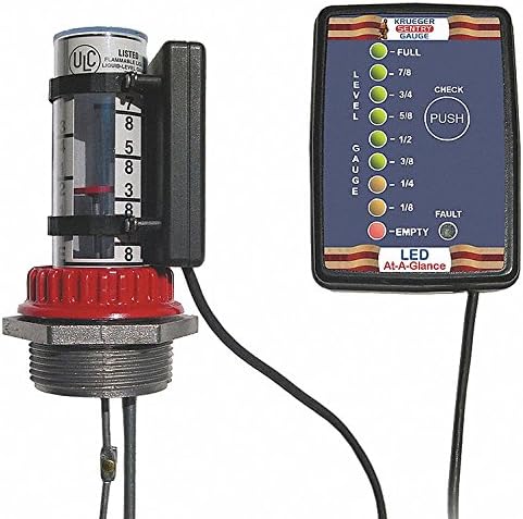 AT-A-GLANCE LED Remote Tank Gauge for Krueger Sentry Gauges