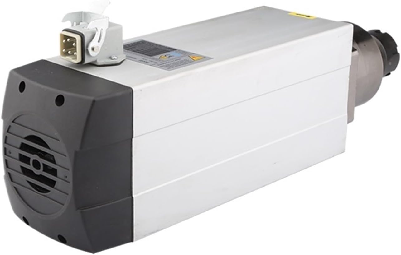 CNC Milling Machine 9KW ER32 Air-Cooled High-Speed Motor 4 Ceramic Bearings Woodworking Engraving and Cutting