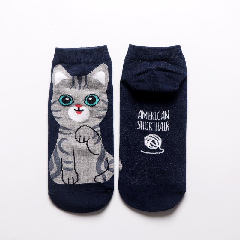 Unisex Daily Casual Slipper Socks - Comfortable, Breathable Middle Tube Socks with Kawaii Cartoon Animal Pattern4