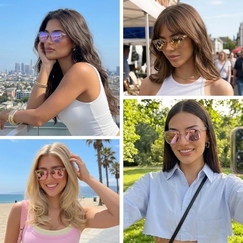 Image of Myiaur Classic Sunglasses for Women Polarized Driving Anti-Glare UV Protection