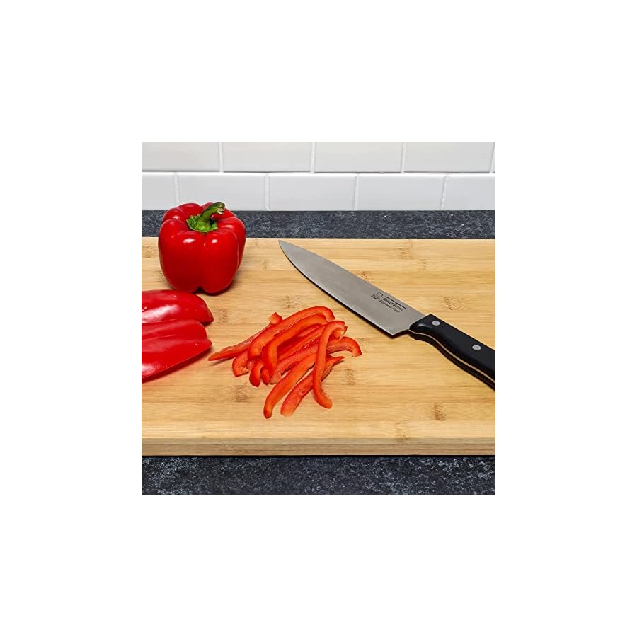 Chef-Craft-Select-Series-Knife-Set-6-Piece-Set-Stainless-SteelBlack Chef Craft Select Series Knife Set, 6 Piece Set, Stainless Steel/Black