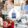chaqlin Vincent Van Gogh Canvas Tote Bag Large Women Shoulder Bag Reusable Shopping Tote Bag Portable Travel Canvas Totebags Blue Moon Print Grocery Bags #5