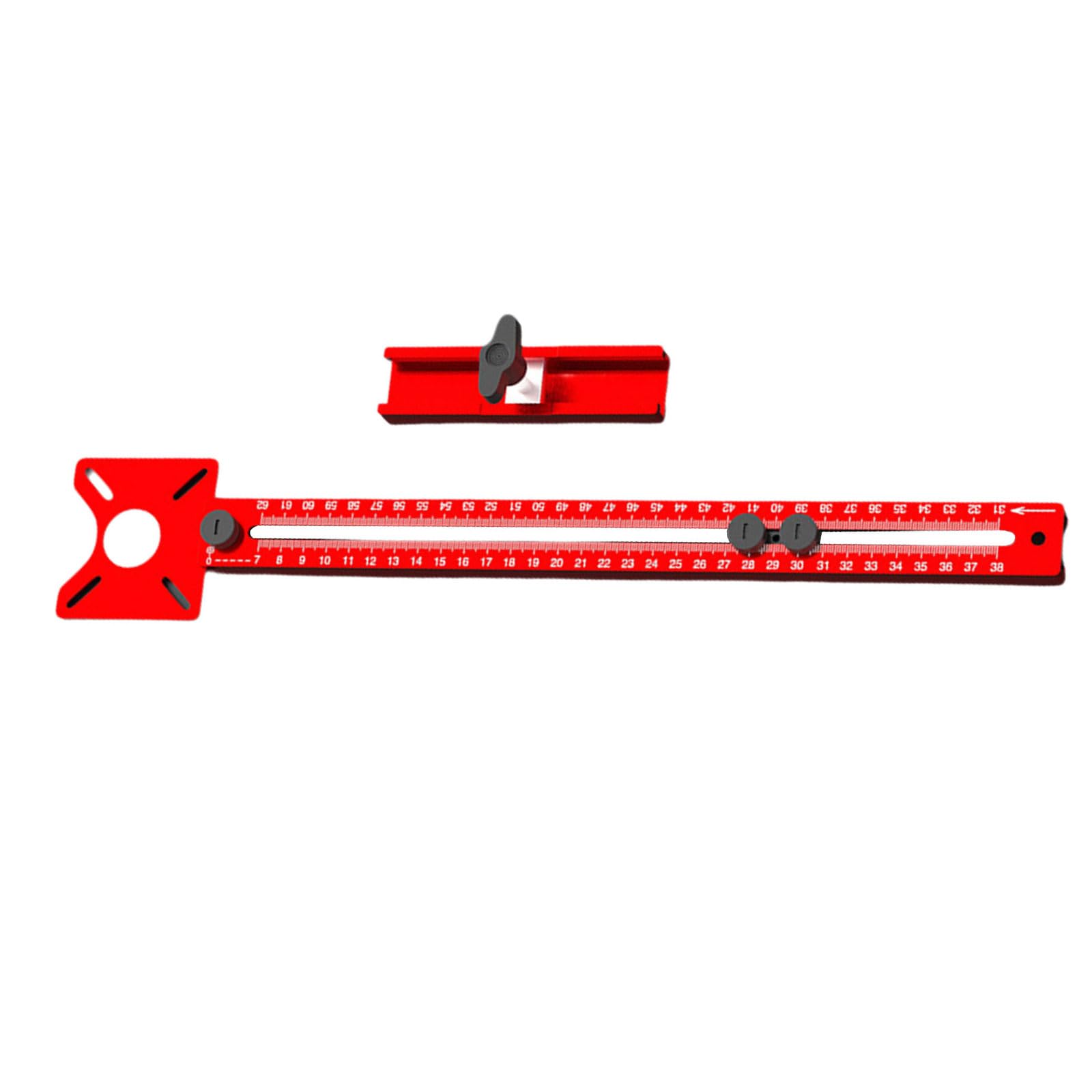 Hzbb Bring A Backer Router Milling Grooves Bracket, Milling Router Guide Circles Cutter For Cutting Routing Small Large Locators Accurate Measurement Tool