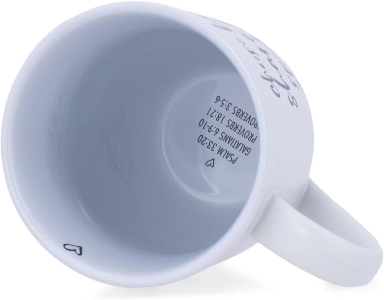 Lighthouse Christian Products Choose Hope Double-Sided Verse White 20 Ounce Ceramic Mug - Image 5