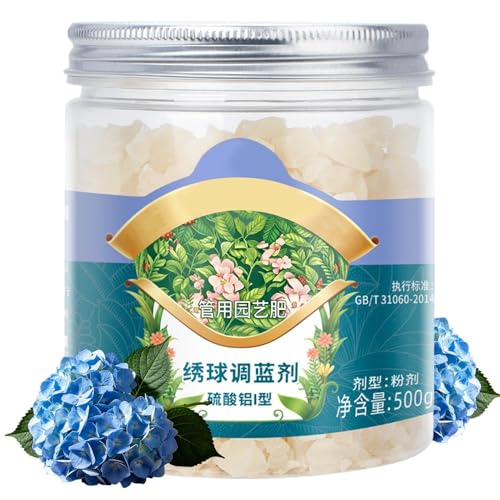 Fertilizante azulador de hortensias que reaviva la belleza y el alma de tu jardín