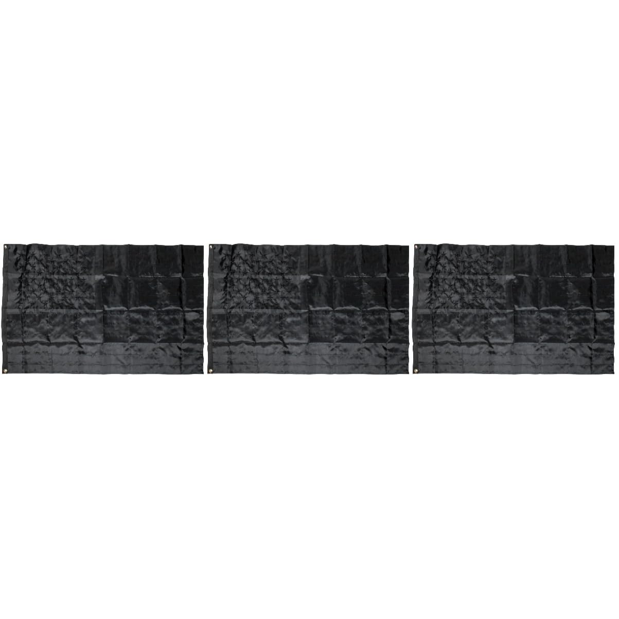 Décor suspendu du Jour de l'Indépendance en tissu polyester, lot de 3 pièces