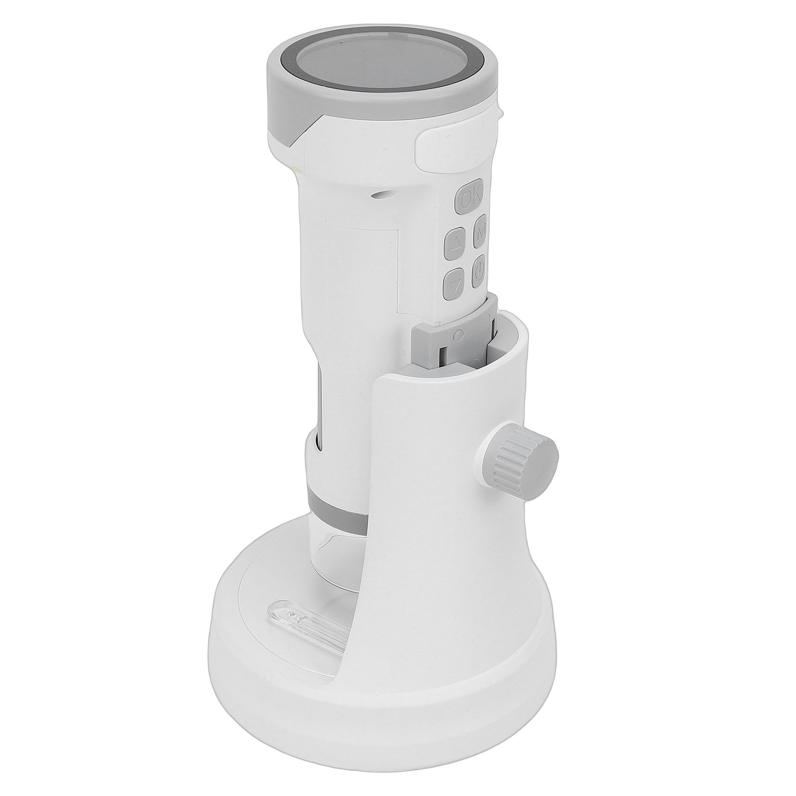Microscopio Digitale per Bambini 1000X, Microscopio Portatile da Tavolo con Schermo HD da 1,5 Pollici, Giocattolo Educativo Scientifico con 8 Luci LED con Registrazione Video Fotografica,