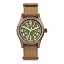 Green / Bronze Pvd Case / Vh31 / Brown Strap