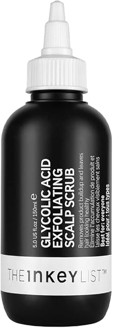 The INKEY List 7% Glycolic Acid Exfoliating Scalp Scrub to Remove Dead Skin and Product Build Up 150ml