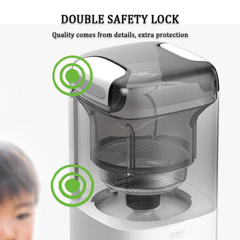 Fresatrice elettrica per riso, separatore automatico di crusca di riso da 480 ml con precisione di fresatura a 7 marce e timer intelligente, 300 W portatile per sbucciare il grano per la casa