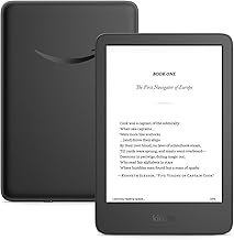 Kindle 16 GB (newest model) - Lightest and most compact Kindle, now with faster page turns, and higher contrast ratio, for an enhanced reading experience - Black
