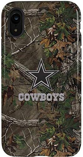 Skinit Pro Phone Case Compatible with iPhone XR - Officially Licensed NFL Dallas Cowboys Realtree Xtra Green Camo Design