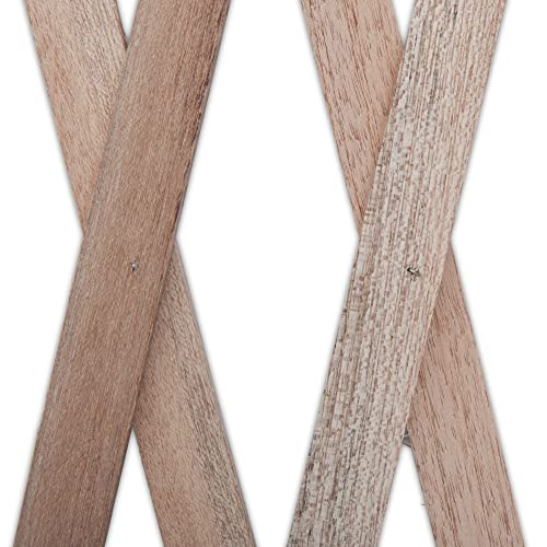 Windhager Holz-Spalier, Rankhilfe, Rankgitter, Holzzaun, Pflanzengitter zusammenfaltbar, variabel verstellbar, 45 x 180 cm, natur