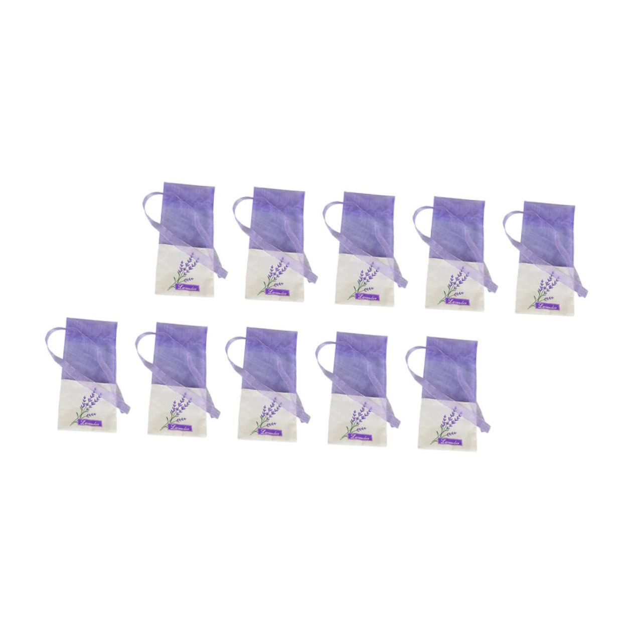 66 STK Lavendel Sachet Tasche Kleiderschrank Beutelpackungen Mit Frischen Düften Durchsichtige Geschenktüte Beutel Aus Lila Gazebeutel Violett Garn Gespleißte Baumwolle