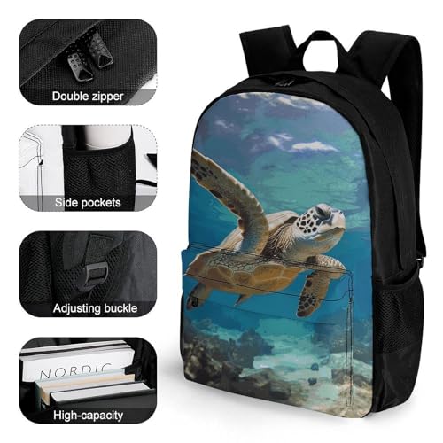 Mochila ligera para senderismo y viaje unisex con diseño geométrico miniatura 3