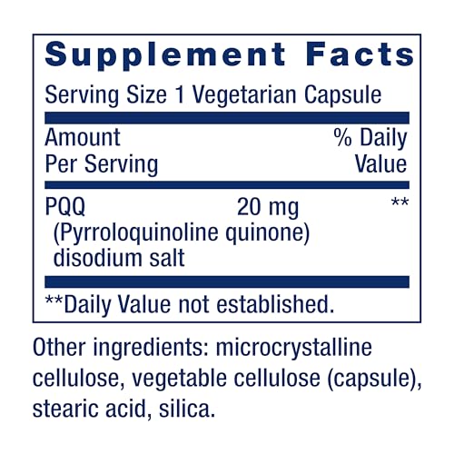 Life Extension PQQ Pyrroloquinoline Quinone