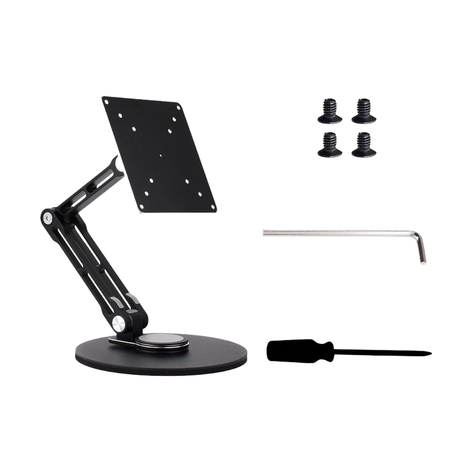Supporto per Tablet Supporto per Desktop Girevole a 360 Gradi per Ufficio Comodo Supporto per Display Mobile per Giochi Braccio per Monitor Rotante Regolabile Ricambio