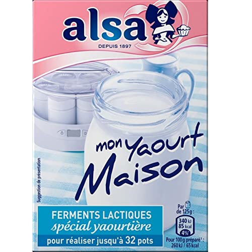Alsa – Mi yogur Maison 8 g – 4 unidades – Se vende por paquete
