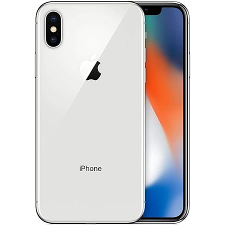 Amazon Com Apple Iphone X 256gb Silver For Cricket Wireless Renewed Cell Phones Accessories