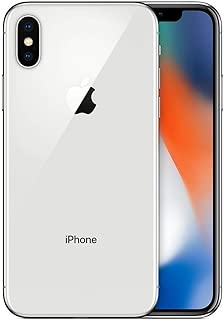 Apple iPhone X, Boost Mobile, 64GB - Silver - (Renewed) - coolthings.us