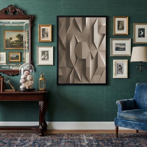 Polygones modernes photo sur toile tableau décoration murale chic