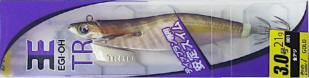 ヤマシタ　エギ王TR エギ王TRサーチ　金アジ　3号 ヤマリア エギ王 TR 3号 001 金アジ【ゆうパケット】 - 釣具の
