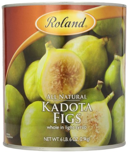 Roland Foods Kadota Figs in Light Syrup, Specialty Imported Food, 6.83-Pound Can