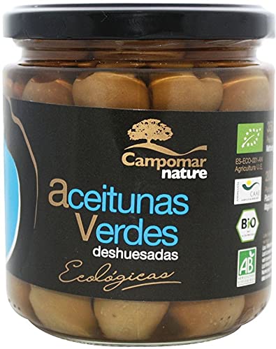 ACEITUNAS VERDES SIN PLAGA BIO 350 g - CAMPOMAR NATURE