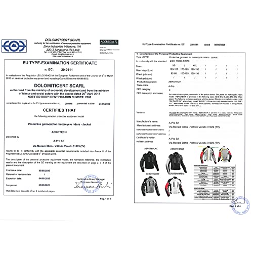 Blouson moto étanche thermique mesh textile avec protections CE - 7